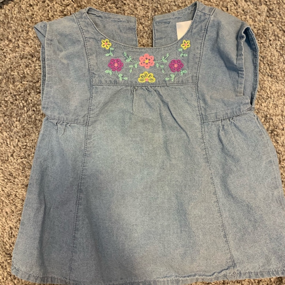 Denim top
